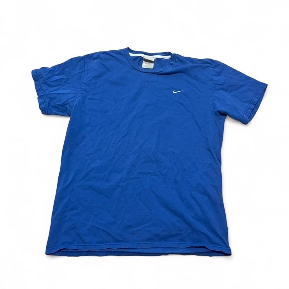 Nike blue cotton y2k t-shirt Size L‎